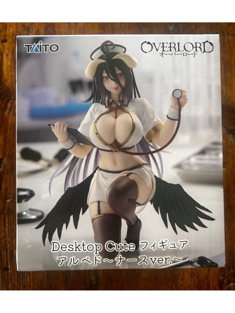Overlord Albedo Nurse Version Desktop Cute Figure